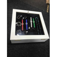 Jewellery Display Box Counter Top Presentation Lockable
