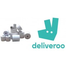 Deliveroo 57mm x 80mm x 12mm Thermal Rolls 