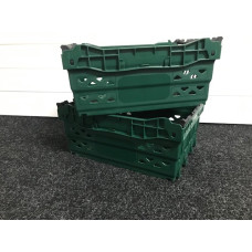 Fruit & Veg 15 Litre Green Supermarket Tray Crate