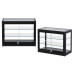 Counter Top Showcase Display Cabinet Black Wide Counter Top Showcase Display Cabinet Black Wide