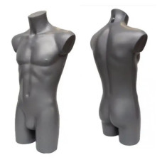 Silver Male Energy Underwear Sportswear Fashion Display Torso