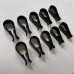 100 Black Plastic Trouser Clips