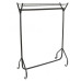 4FT Garment Rail With Top Shelf