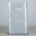 Silver Fashion Carrier Bags Patch Handle 8" x 12"