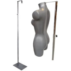 Adjustable Metal Floor Stand For Energy Sportswear & Lingerie Mannequins