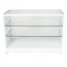 White Glass Display Counter 1200mm 