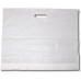 White Fashion Carrier Bags Patch Handle 22" x 18"