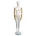 Articulated Fibreglass Female Mannequin Upright Pose 