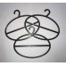 50 Black Scarf Hangers
