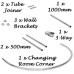 Changing Fitting Room Kit Semi Circle