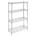 Chrome Wire Shelving Unit 2100mm H x 450mm D x 900mm W