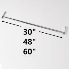 Suspended Clothes Rail for Wire Shelving x 4