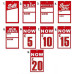 Tag Gun Promotional Tickets Pack Of 500PCS