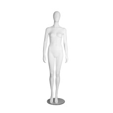 Female Egg-Head Upright Pose Mannequin