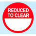 Reduced To Clear Stickers 1000
