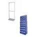 Double Sided Tilt Bin Stand