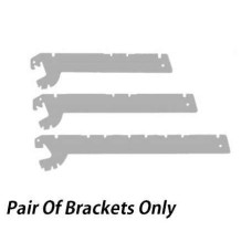 Shelf Brackets To Fit Gondola and Perimeter Shelving Units (Pair)