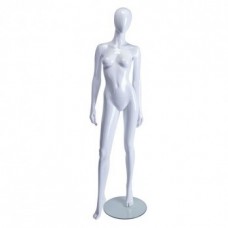 Female Mannequin Hands by Side White Gloss