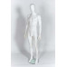 Male Matt White Plastic Mannequin Egg-head 323