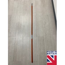 Tall 175cm Sash Window Mahogany Wooden Pole Hook