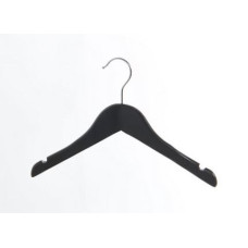 Childrens Wooden Hanger Black 30cm