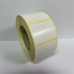 Roll of 1000 40 x 30mm WHITE Removable Labels