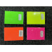 Dayglo Florescent Card. 3 Sizes. 4 Colours