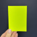 Dayglo Florescent Card