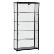 Tower Showcase 1000mm x 400mm x 1980mm H Black