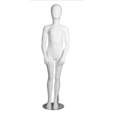 Unisex Age 4-6 Mannequin Matt White