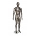 Male Painted Gloss Pewter Abstract Egg-Head