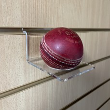 Slatwall Acrylic Cricket Ball Holder