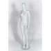 Female Gloss White Egg-Head Mannequin 306