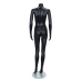 Female Matt Black Headless Mannequin 318B