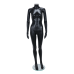 Female Matt Black Headless Mannequin 318B