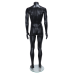 Male Matt Black Headless Mannequin 333B