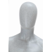 Male Salt 'n' Pepper Egg-Head Mannequin 346