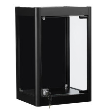 Mini Wall Mounted Showcase Black