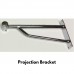 (1.1mm) Clothes Rail Tube Hanging Wall Mounted System