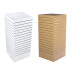 Slatwall Free Standing Tower Unit Flatpacked