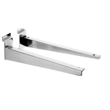 Slatwall Timber Shelf Brackets Pair. 6 Sizes