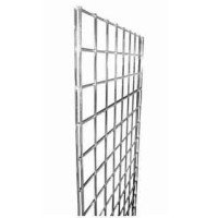 Gridwall Mesh Chrome Panels - BOX OF 3 - 7ft, 8ft