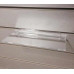 8" x 4" Clear Plastic Slatwall Shoe Shelves 