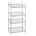 Chrome Wire Sloping Shelving Unit