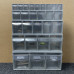 Van Storage Tilt Bin 4 Grey & Locking Bar