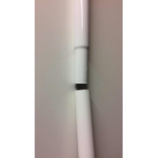 Extension Bars For White Gloss Rails (Pair)