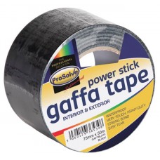 16 Rolls of Gaffa Tape Prosolve 75mm X 50M