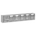 Van Storage Tilt Bin 6 Grey & Locking Bar