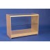 Glass Fronted Showcase 1200mm Maple 
