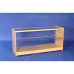 Glass Fronted Showcase 1800mm Maple 